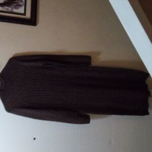 Tahari cable sweater knit dress